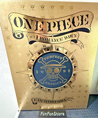 ONE PIECE Episode 1 Duplicate Manuscript Box Romance Dawn Art Book