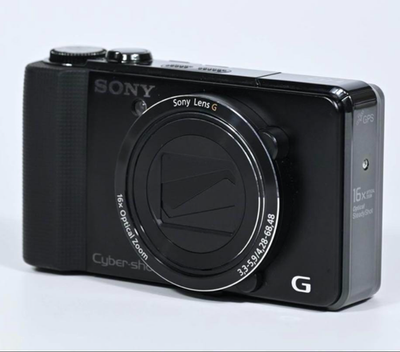 SONY DSC-HX9V Black 16.2 MP 16x optical zoom Compact Digital