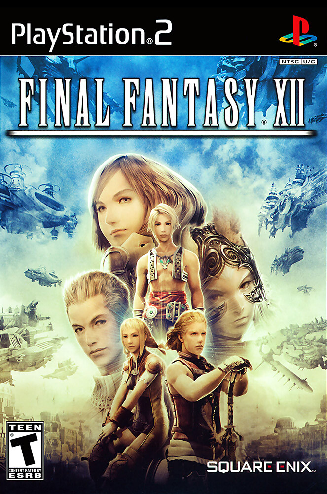 Final Fantasy XII PS2 BOX ART Premium POSTER MADE IN USA - PS2109