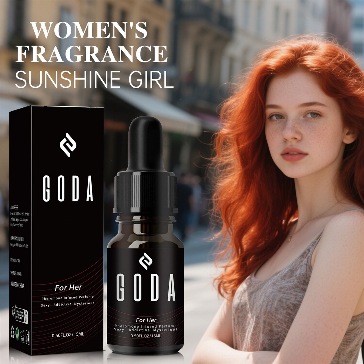 GODA For Her Pheromone Perfume For Women Long-Lasting with Jasmine