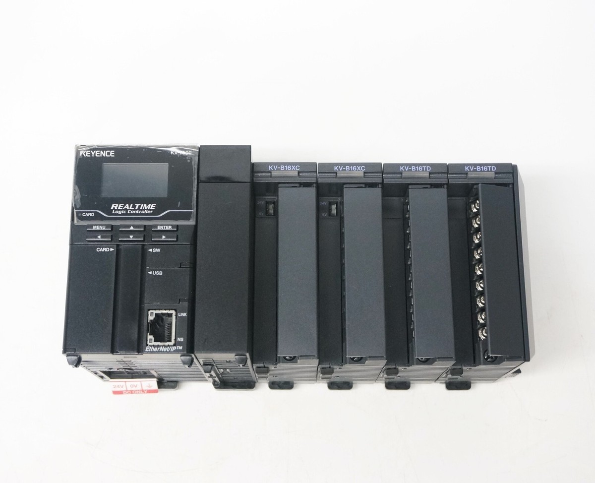Keyence KV-7500, KV-B16XC X2, KV-B16TD X2, Fast shipping DHL/FedEx