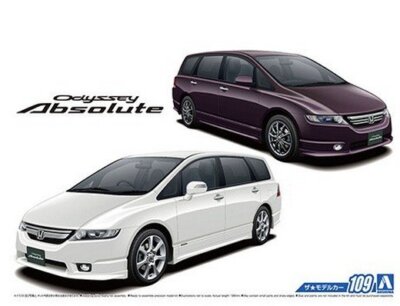 Aoshima 1/24 The Model Car(109)Kit Honda Odyssey Absolute RB1