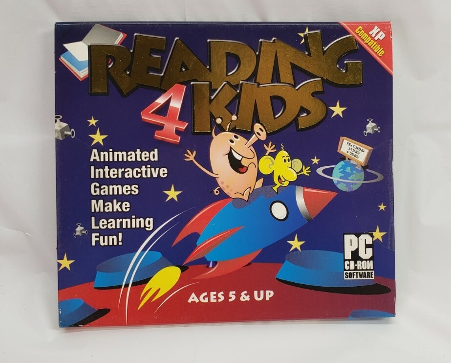 NEW Reading 4 Kids PC Game CD Rom WINDOWS XP COMPATIBLE | eBay