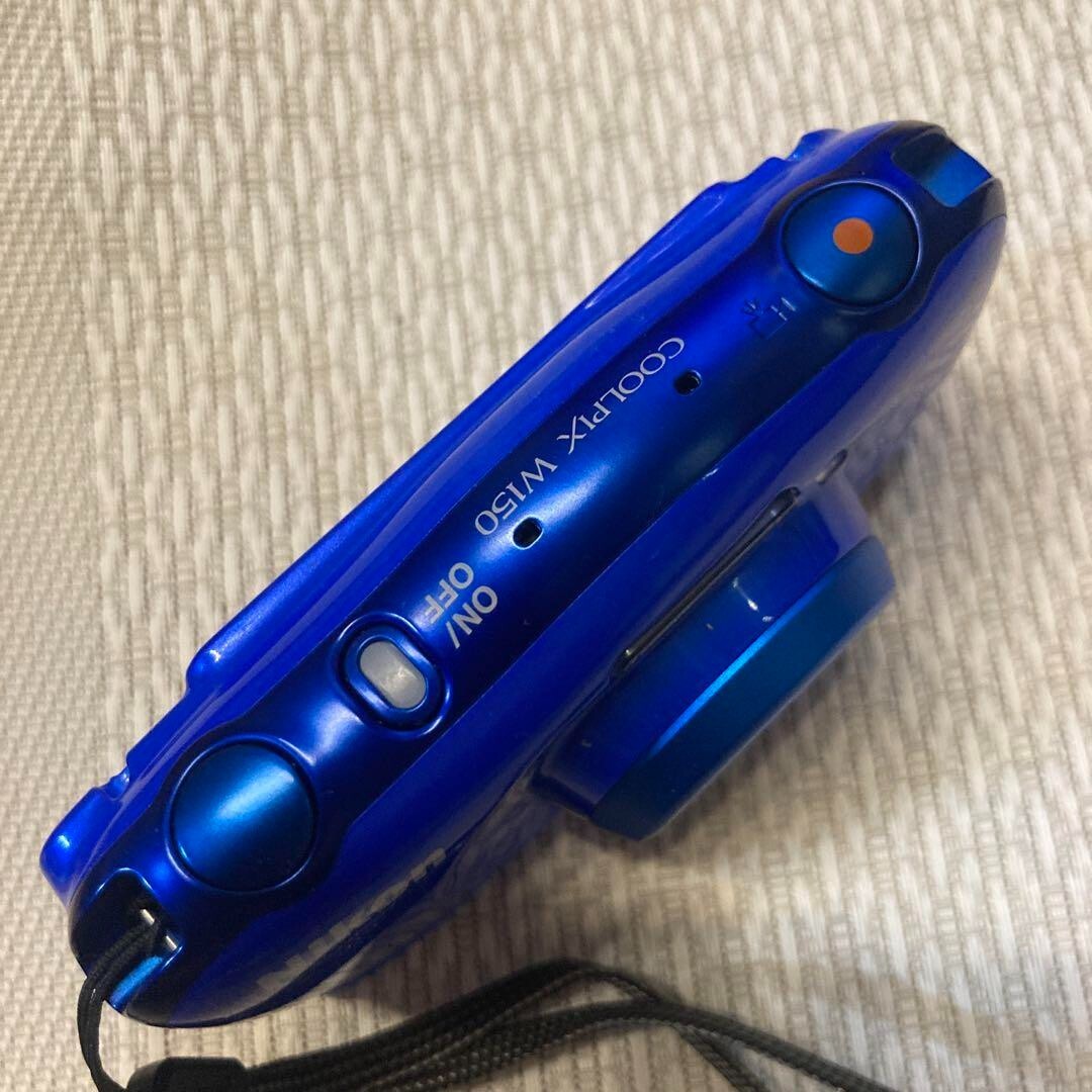 Nikon COOLPIX W150 Waterproof Digital Camera bule color 16 MP | eBay