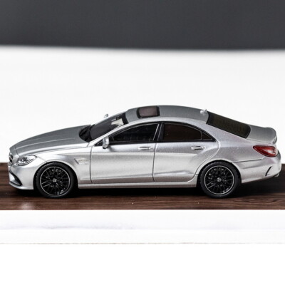 Mercedes-Benz CLS 63 AMG Silver MJ 1/64 Scale Diecast Car Model