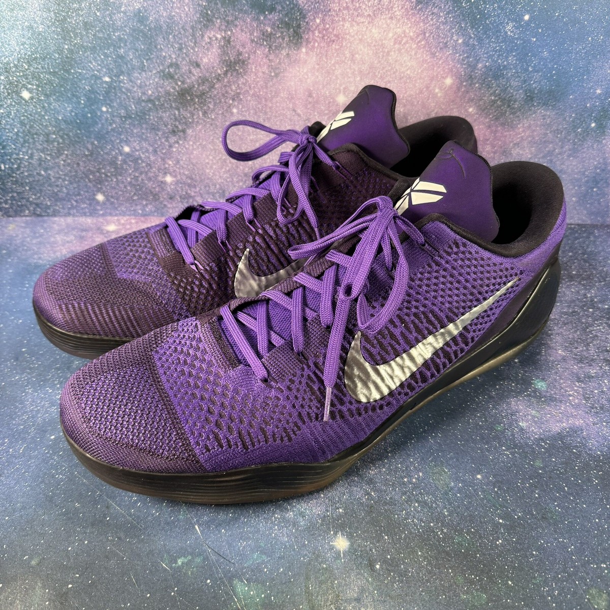 Nike Kobe 9 Elite Low Purple Moonwalker 639045 515 Size 18