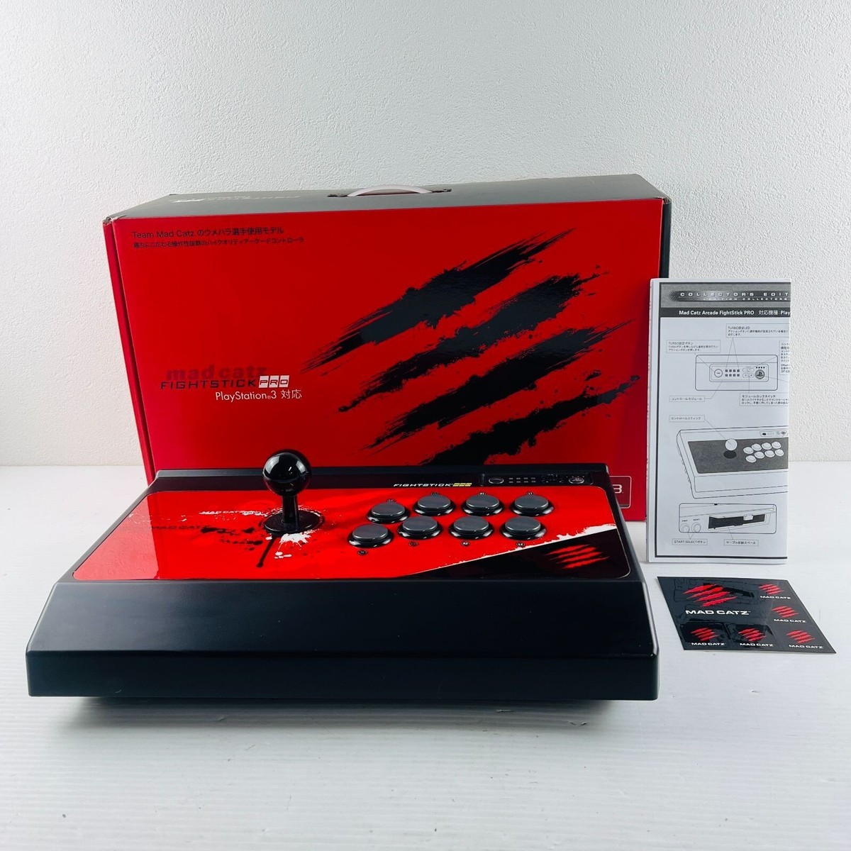 PS3 Hard Team Mad Catz Arcade FightStick Versus Series SH Used