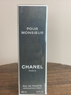 Chanel POUR MONSIEUR Eau de Toilette Men's Spray 3.4fl oz/100ml