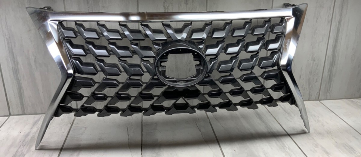 2020 2021 Lexus GX460 Front Upper Grille W/ Chrome W/O Emblem