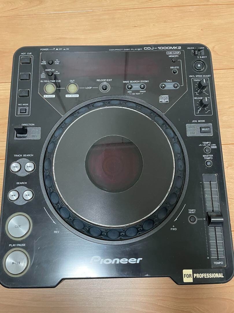 Pioneer DJ CDJ-1000MK2 DJ Turntable Used from Japan 12562650562| eBay