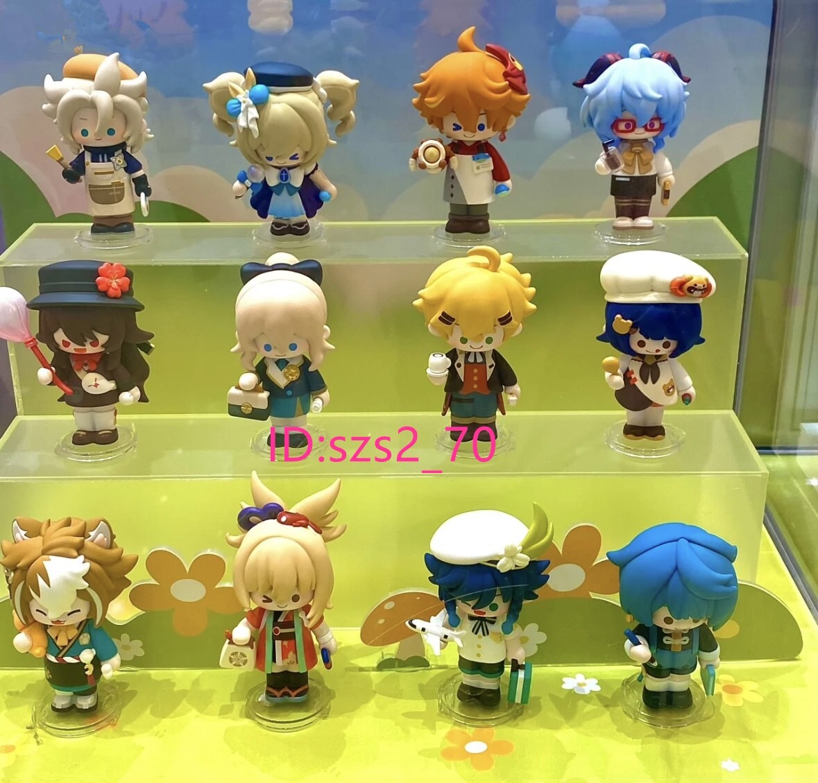 12pcs + Secret Authentic POP MART Genshin Impact Dress Up Dreams