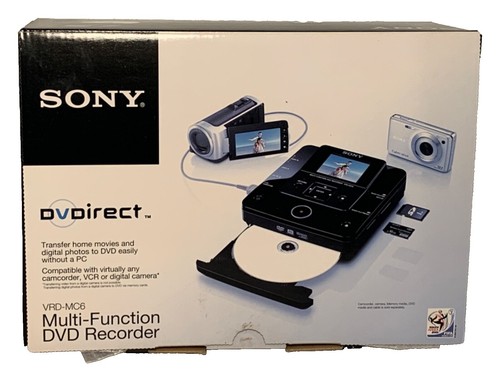 Sony DVDirect Compact Size DVD Player Burner Region/Zone Free (VRD