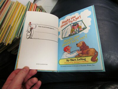 Maybe You Should Fly A Jet, 1980 1st Edition by Theo Lesieg Dr