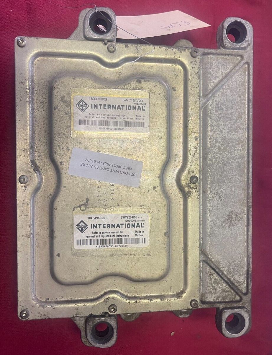 2007 International CF600 ECU PCM ECM VT275 Engine Control Module