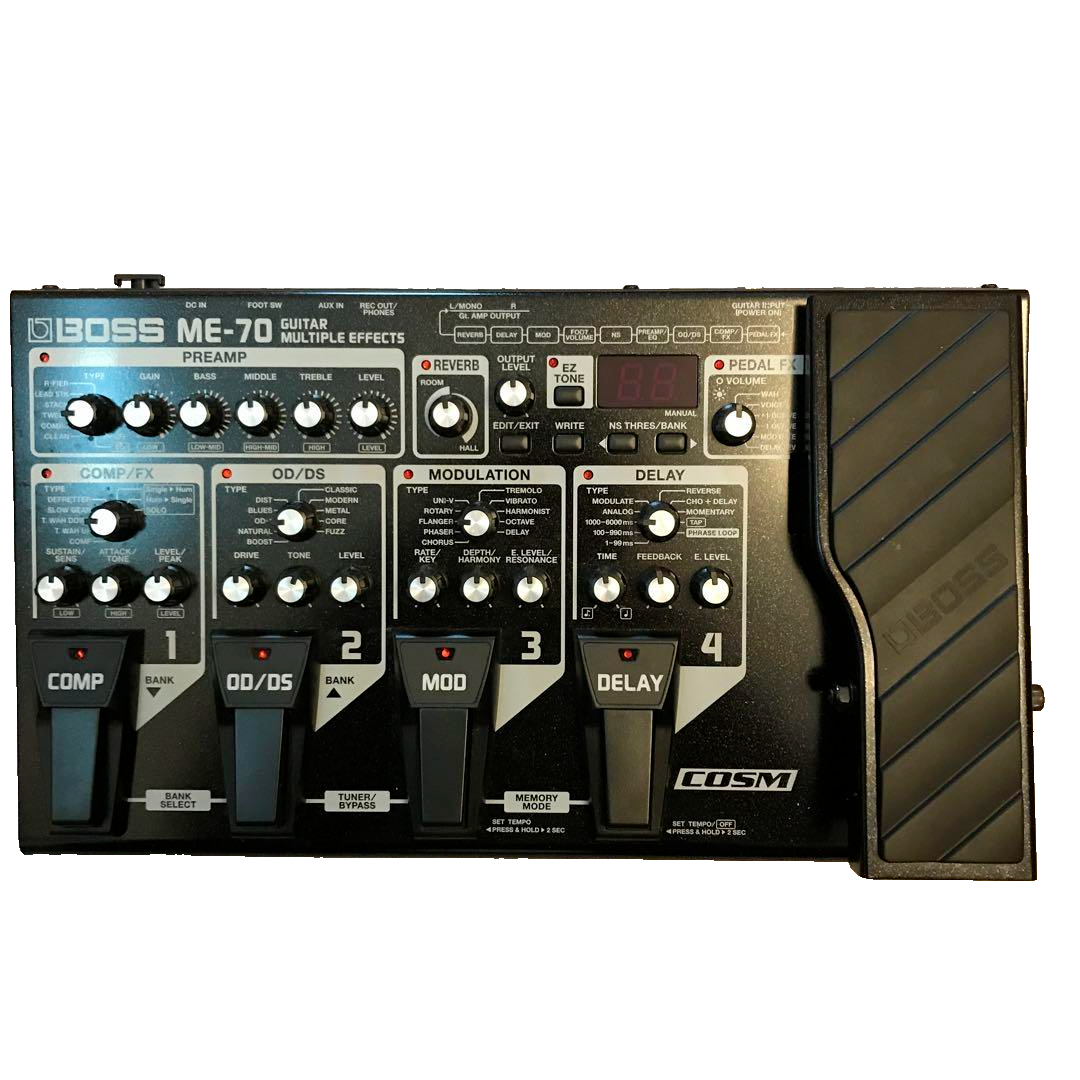 Boss ME-70 Guitar Multiple Effects Pedal tested Used | eBay