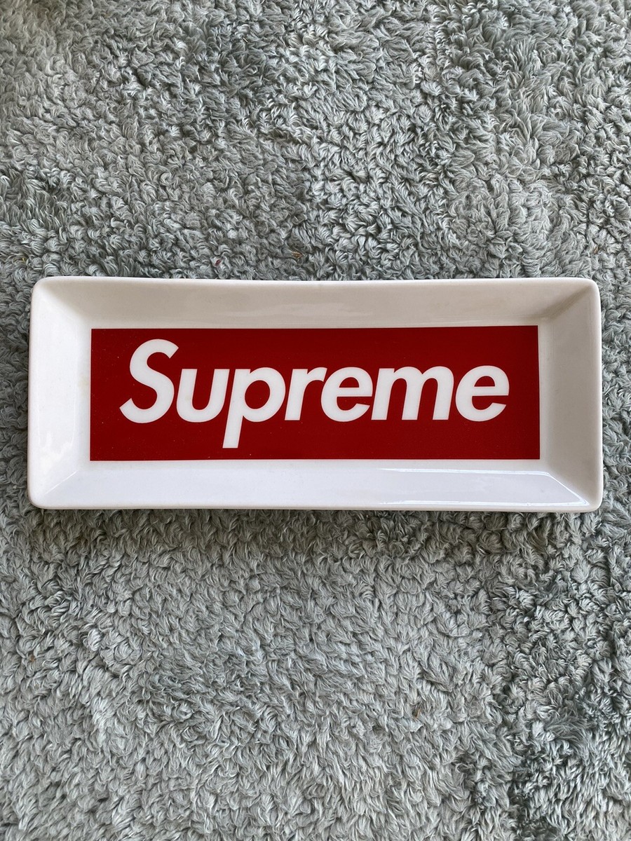 Supreme FW14 Box Logo Ashtray White 100% Authentic | eBay