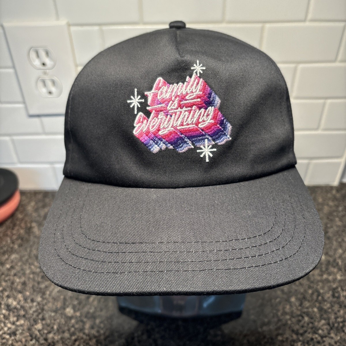 Taco Bell Hat Black Snapback Employee Cap Family is Everything | eBay