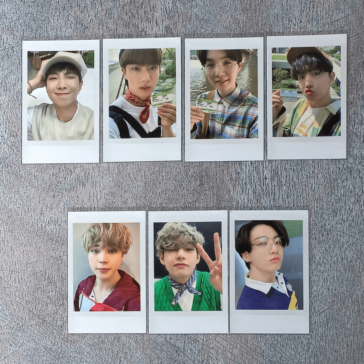 BTS 2021 Season's Greetings Polaroid Photo - Choose the Member | eBay