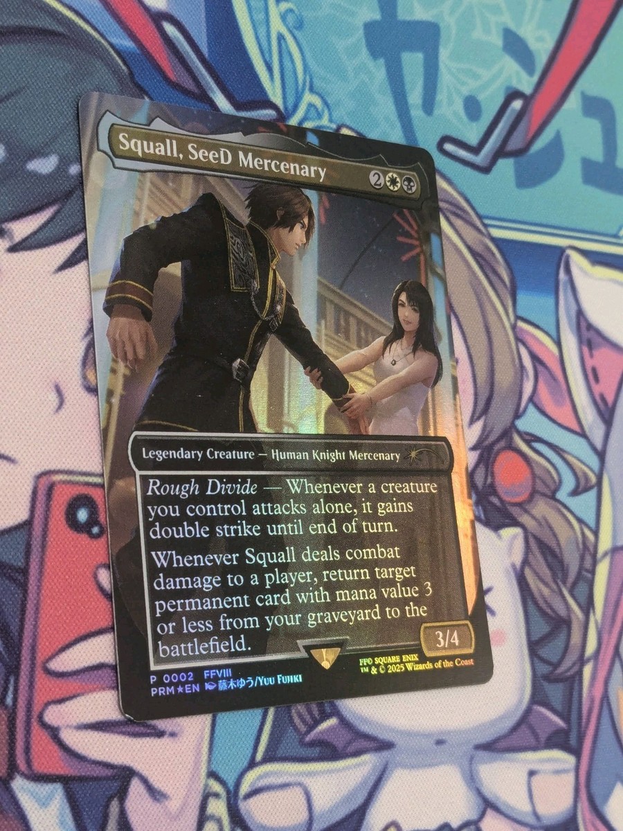 スコール プロモ Squall, Seed Mercenary Squall, SeeD Mercenary