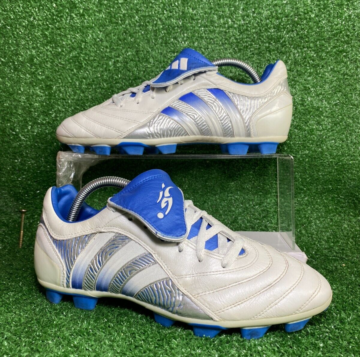 MINT 2004 Adidas Beckham Predator Pulse FG TRX Mania 8.5 US White