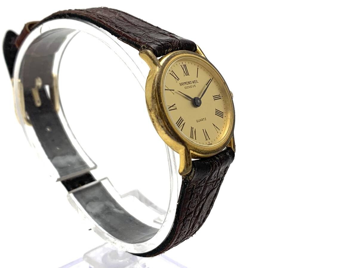 Vintage Swiss Raymond Weil 5758 18k Gold Electroplated Ladies