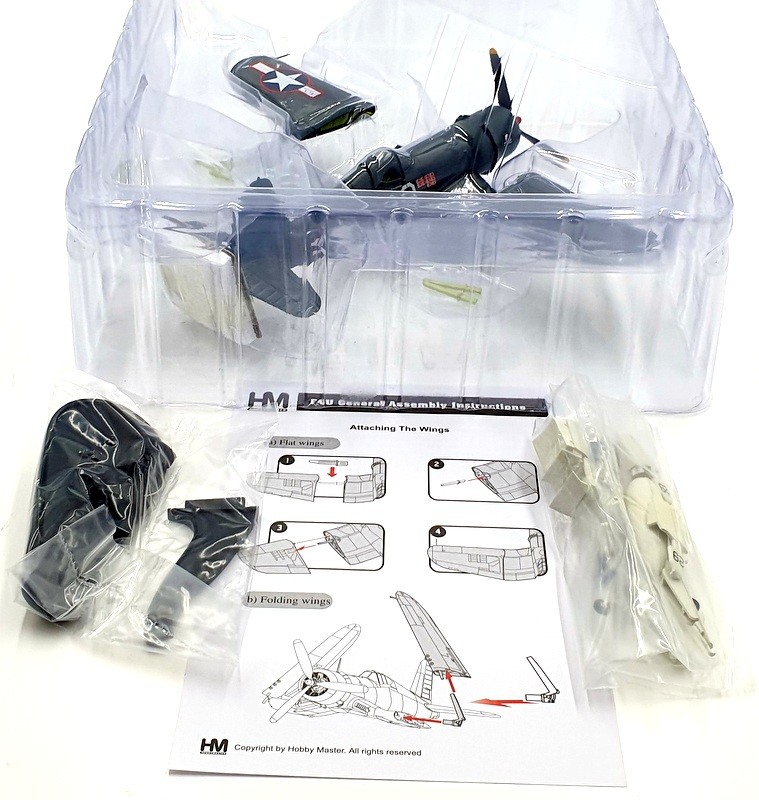Hobby Master 1/48 Scale HA8219 - Vought F4U-1A Corsair White 29 VF