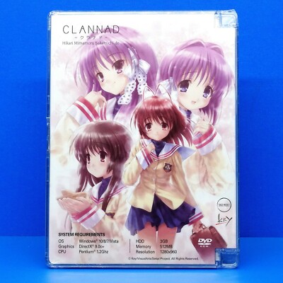 CLANNAD Side Stories PC DVD Limited Edition Kickstarter Exclusive