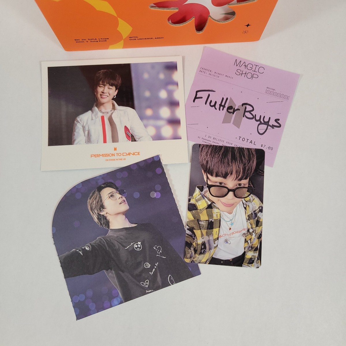 BTS Permission to Dance on Stage in the US JIMIN PC PTD Photocard