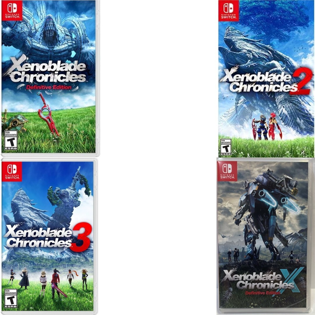 Xenoblade Chronicles: Definitive Edition + 2 + 3 + X Switch New