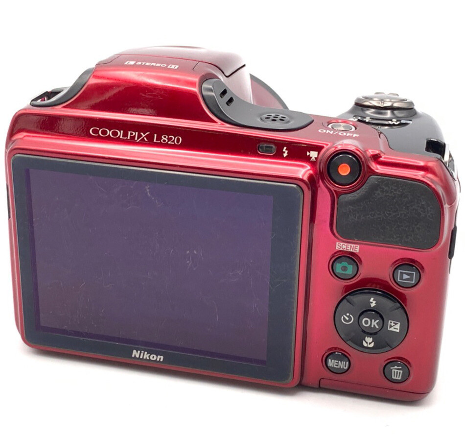 Nikon COOLPIX L820 16.0MP Digital Camera - Red | eBay