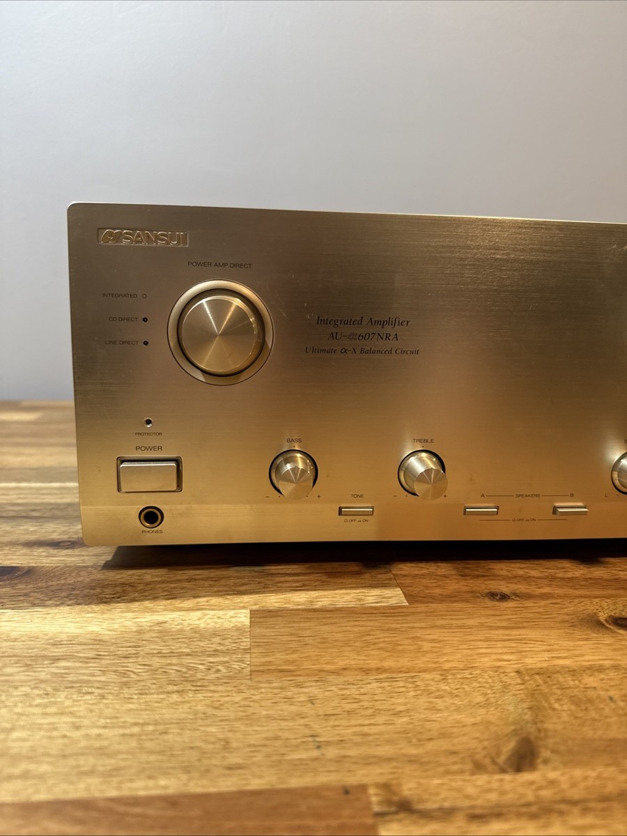 Sansui AU X 607 NRA Integrated Amplifier BALANCED CIRCUIT