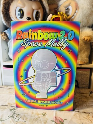 Authentic Mega Space Molly 400% Pride 2.0 Rainbow Sealed Pop Mart