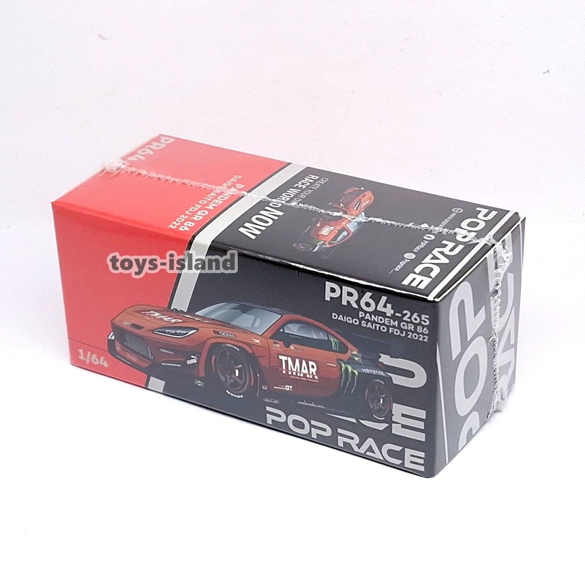 POPRACE PR64-265 1/64 PANDEM GR86 DAIGO SAITO FDJ FORMULA DRIFT