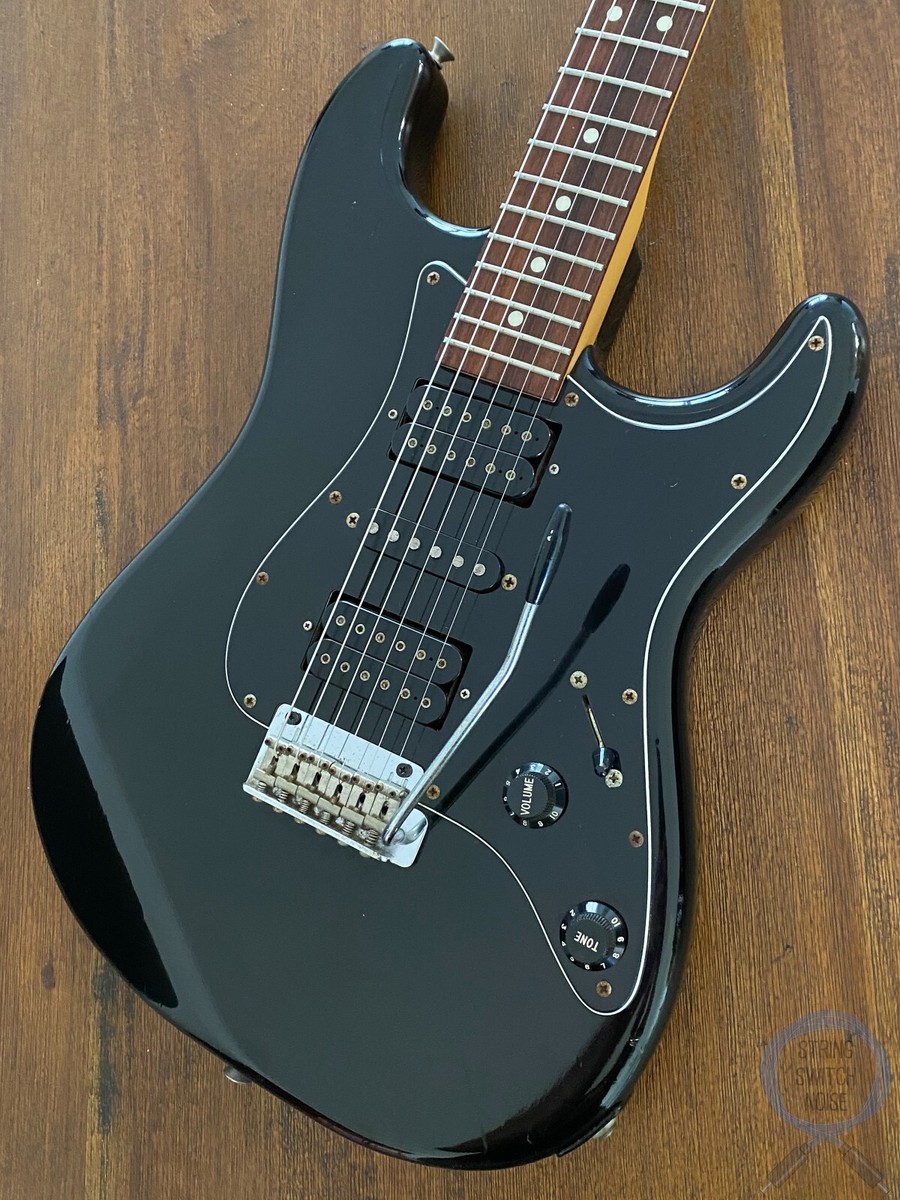 Fernandes Stratocaster, HSH, The Function, 1980s, MIJ, Black | eBay