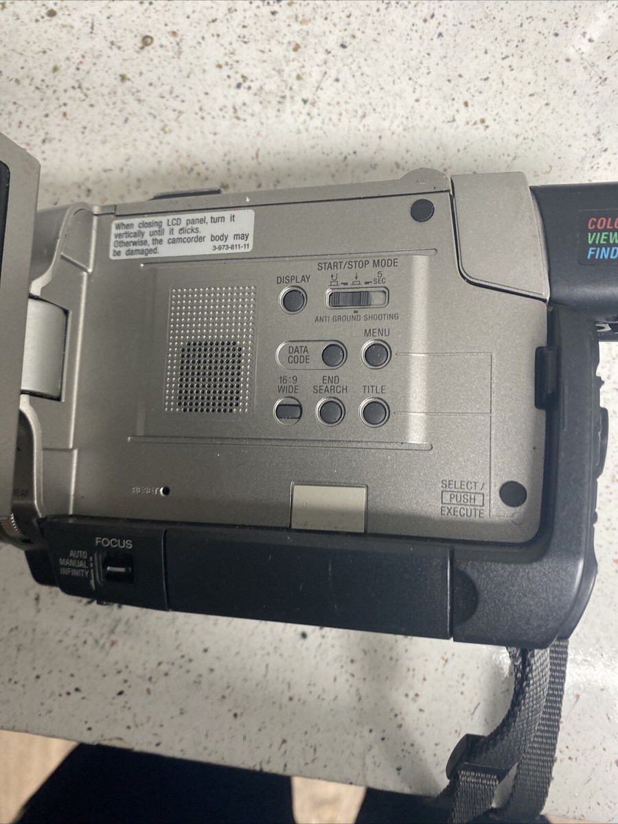 Sony DCR-TRV7 Camcorder - Silver for sale online | eBay