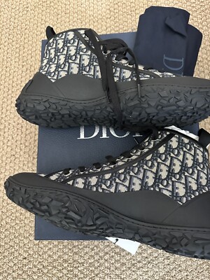 DIORIZON ANKLE BOOT Beige & Black Dior US 15/EU 48 | eBay