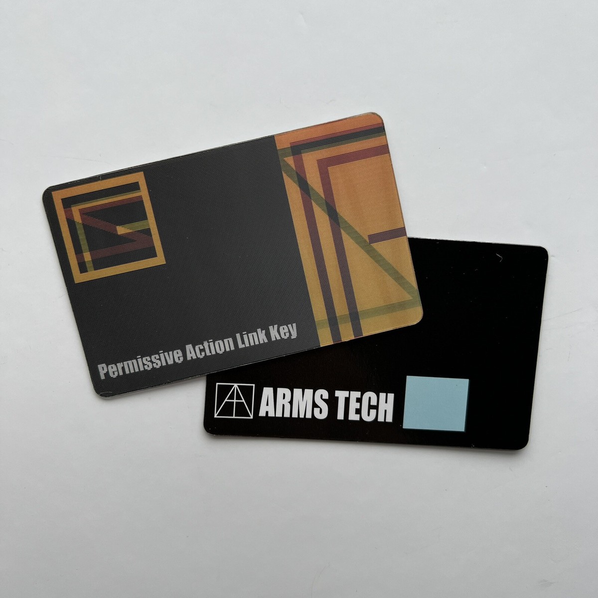 Lenticular Metal Gear Solid PAL Card Key ☆ Color Changing