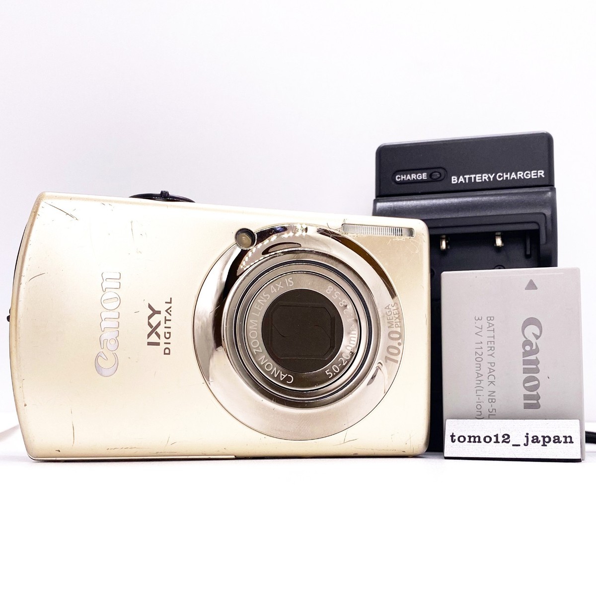 Canon IXY DIGITAL 920 IS Gold 10.0MP Compact Digital Camera