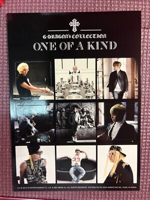 BIGBANG G-DRAGON's COLLECTION ONE OF A KIND DVD, Photo Book Set | eBay
