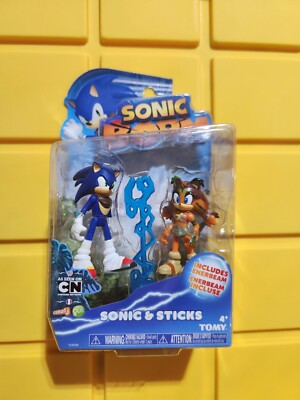Sonic Boom Sticks and Sonic 2-Pack Figure Set Sonic The Hedgehog