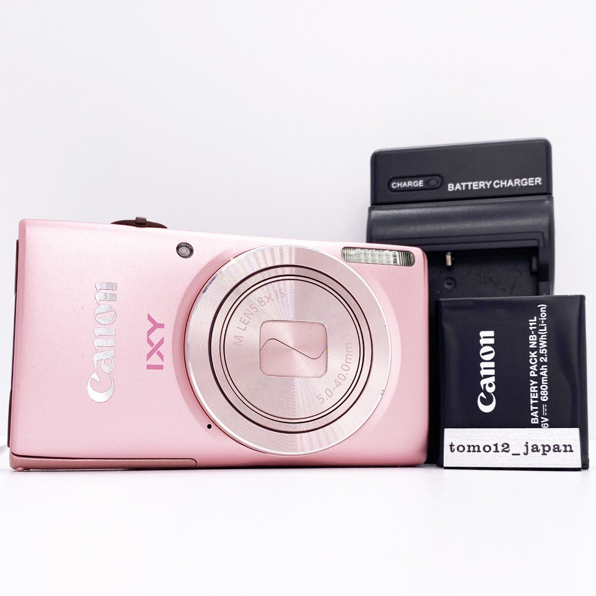 Canon IXY 90F Pink PowerShot ELPH 115 IS IXUS 132 16.0MP 8x Zoom w