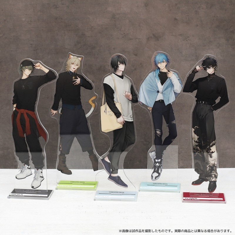 NITRO CHiRAL Space A la mode acrylic stand set of 5 Size 3.4 x 6cm
