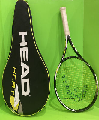 Head Heat IG Innegra Tennis Racquet 4 1/4 Grip And Case ***FREE