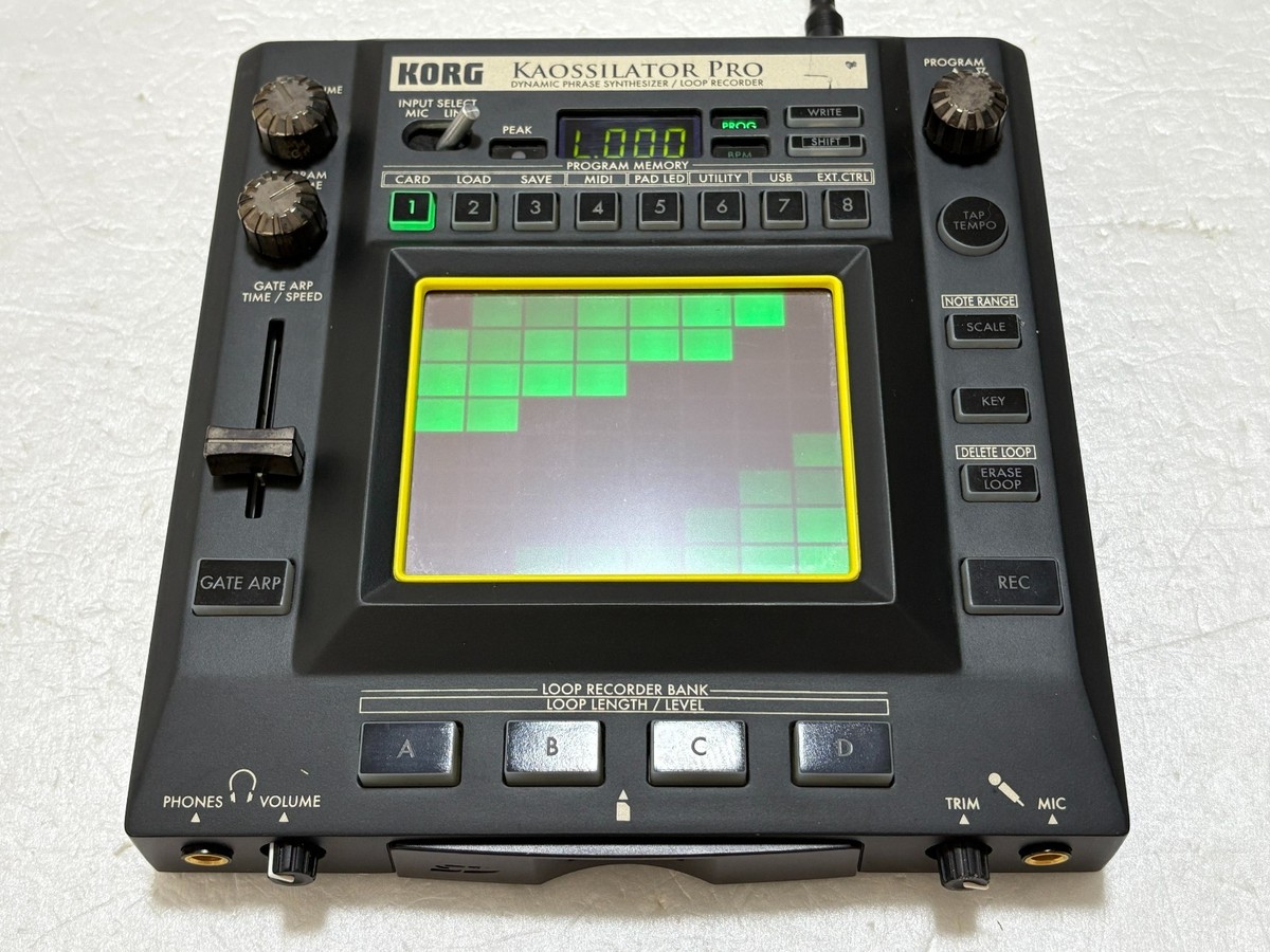 Korg Kaossilator Pro KO-1 Pro Synthesizer Loop Recorder with