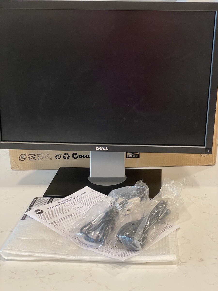 Dell Ultrasharp U2410f Monitor Photo Video Creation, Color