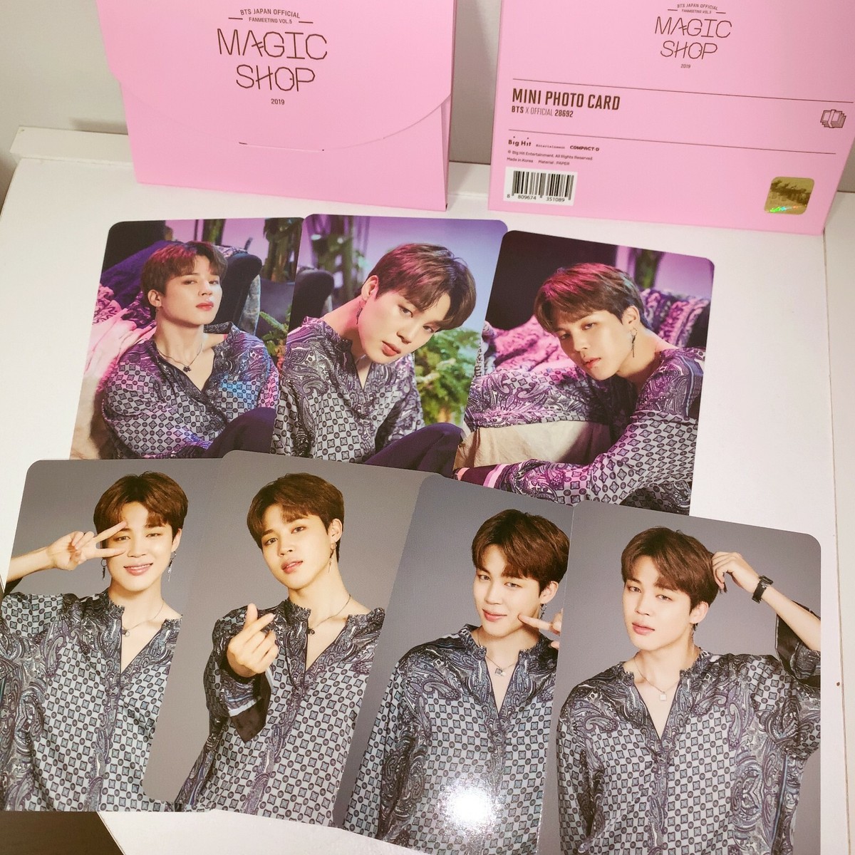 BTS MAGIC SHOP 公式 グッズ JIMIN ジミン ミニフォト BTS MAGIC SHOP