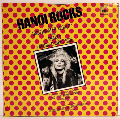 Hanoi Rocks 'Underwater World' 3-Track Vinyl 12