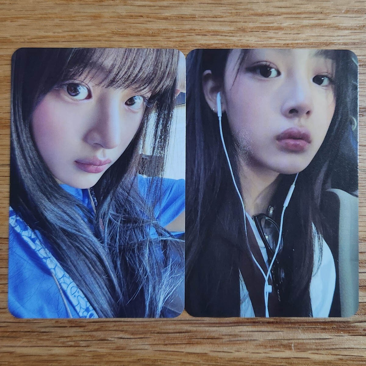 Minji Official 2pcs Photocards NewJeans Supernatural Weverse A Ver