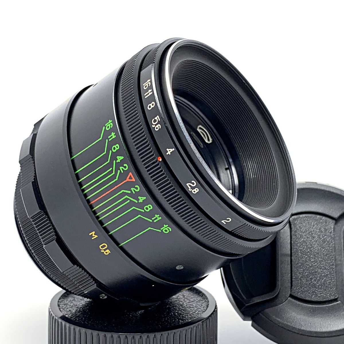 HELIOS 44-2 f2/58mm. M42 - MMZ logo (BelOMO) - Made in former