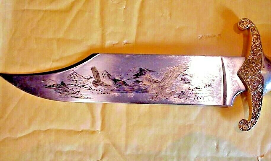 Franklin mint the American Eagle Bowie knife | eBay